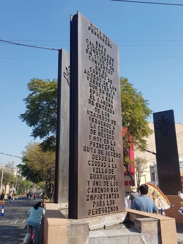 The Pilgrim's Route Marker image. Click for full size.