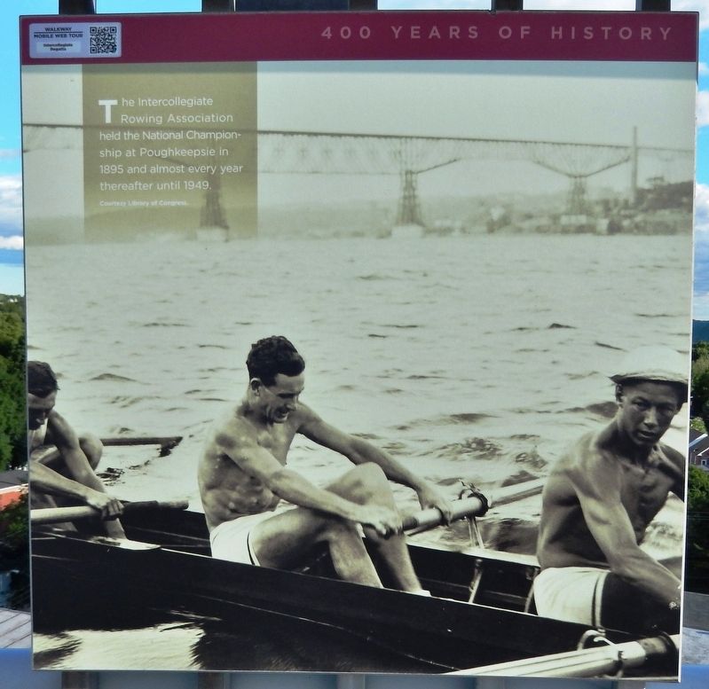 Intercollegiate Rowing Association Marker image. Click for full size.