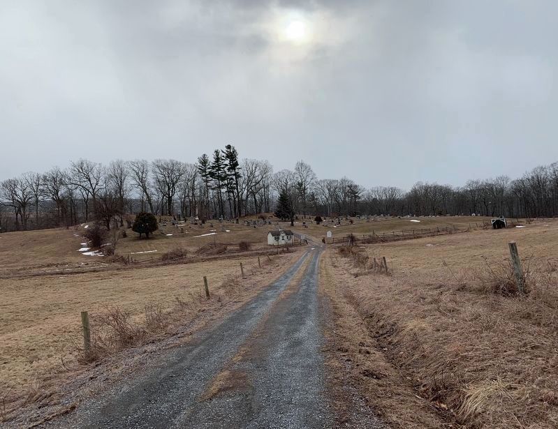 Oak Hill Cemetery. Click for full size. Oak Hill Cemetery image. Click for full size.