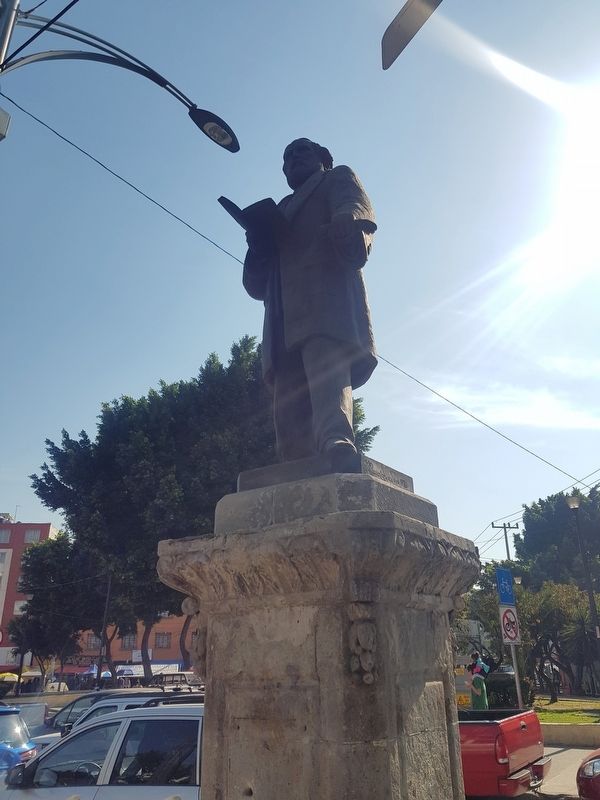 Ezequiel Montes statue. Click for full size. Ezequiel Montes statue image. Click for full size.