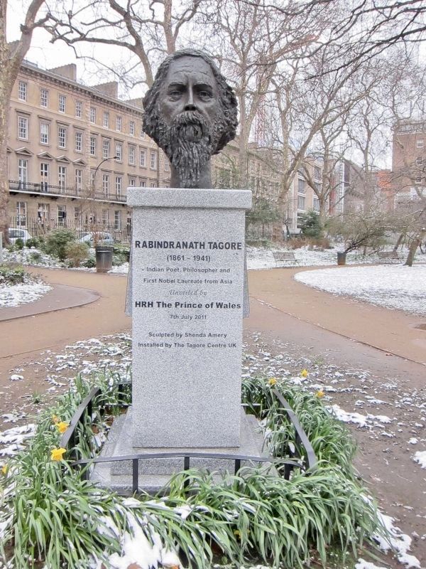 Rabindranath Tagore Marker image. Click for full size.