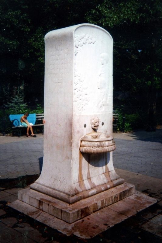 Slocum Memorial Fountain. Click for full size. Slocum Memorial Fountain image. Click for full size.