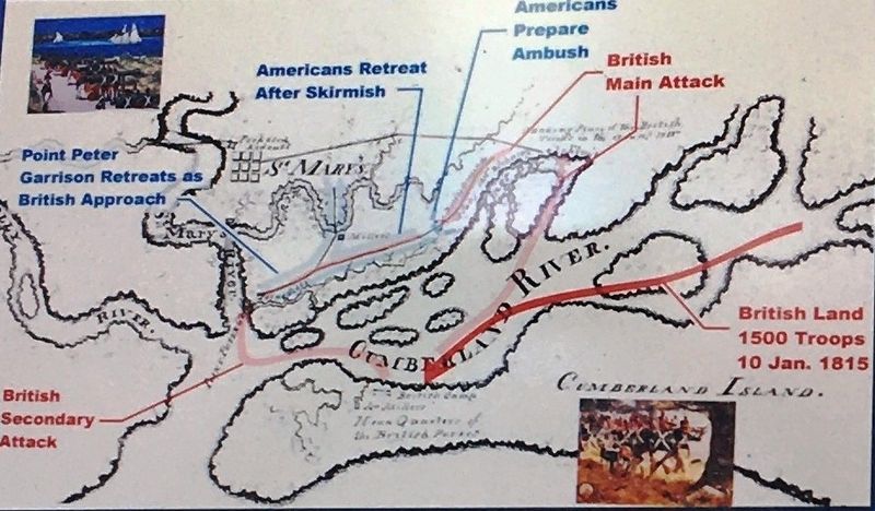 Photo Insert: The Last Battles of The War of 1812 Map image. Click for full size.