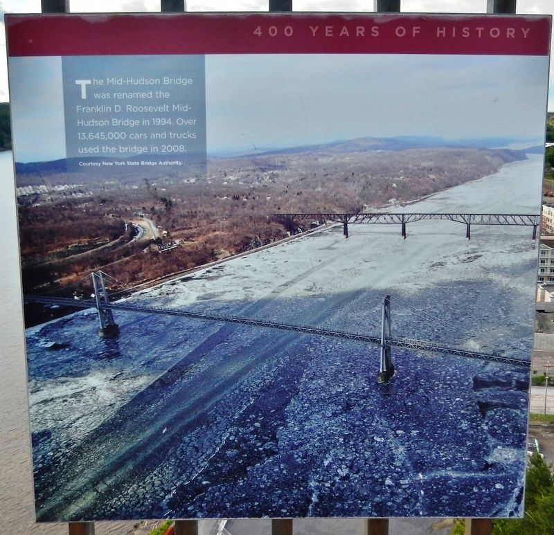 Franklin D. Roosevelt Mid-Hudson Bridge Marker image. Click for full size.
