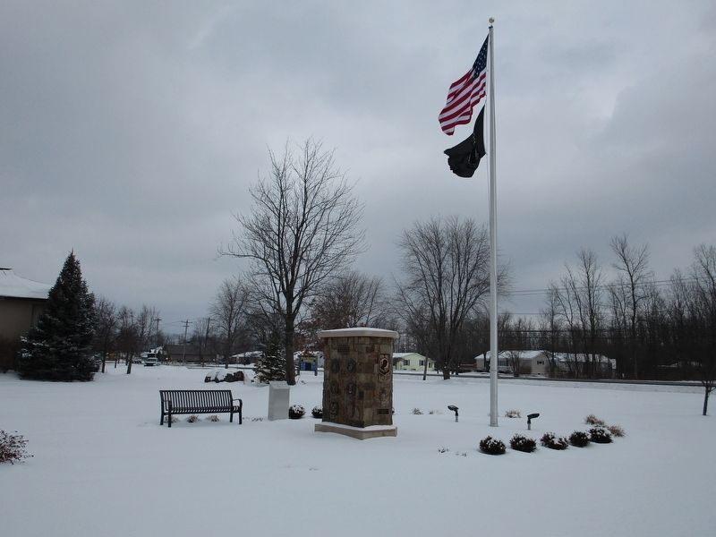 Pendleton Veterans Memorial image. Click for full size.