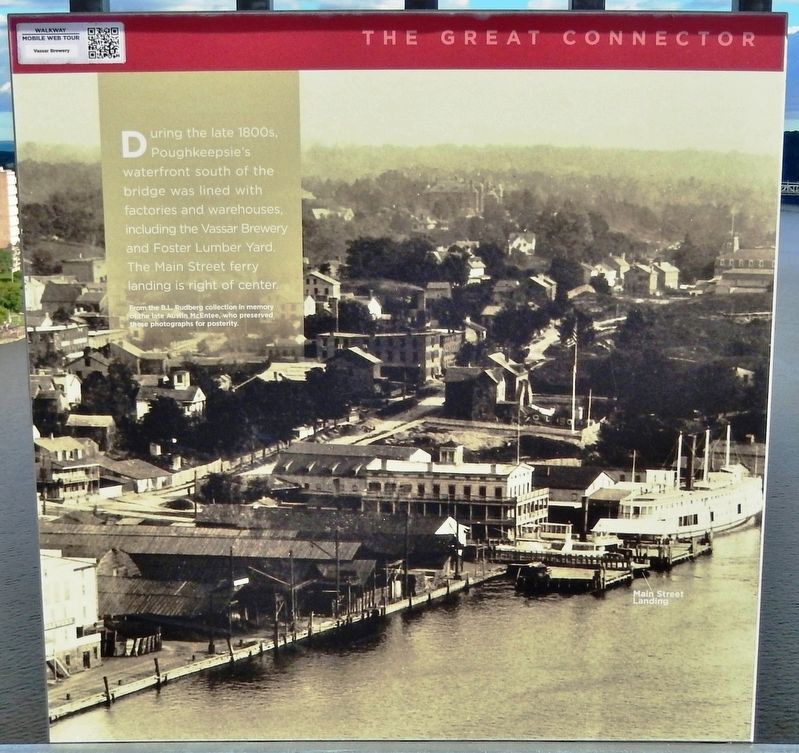 Main Street Ferry Landing Marker. Click for full size. Main Street Ferry Landing Marker image. Click for full size.