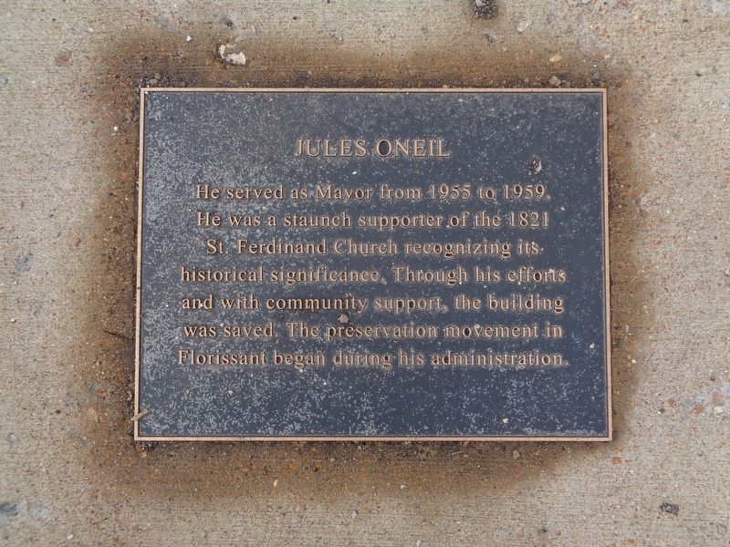 Jules ONeil Marker. Click for full size. Jules ONeil Marker image. Click for full size.