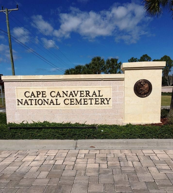 Cape Canaveral National Cemetery image. Click for full size.