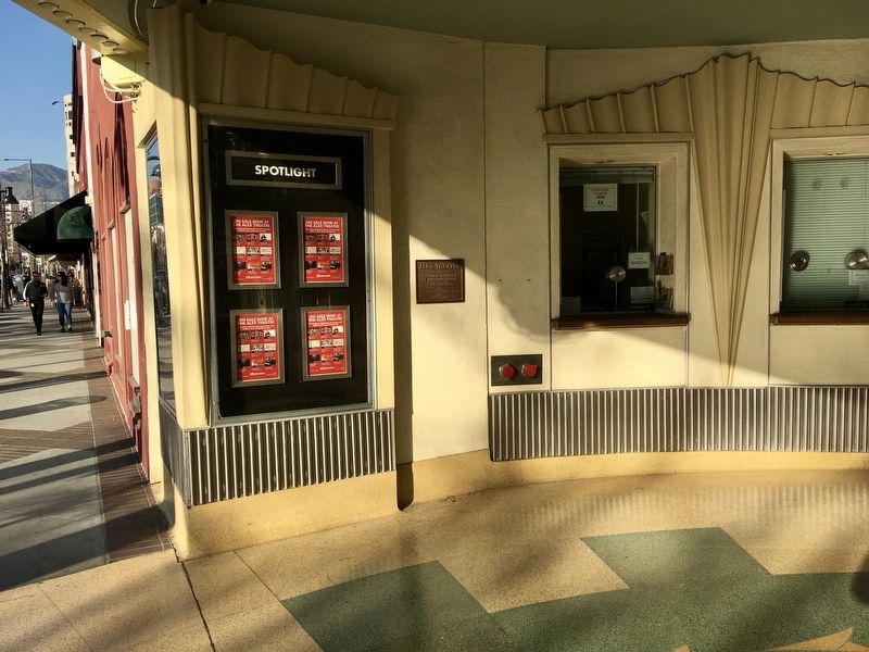 Alex Theatre Marker. Click for full size. Alex Theatre Marker image. Click for full size.