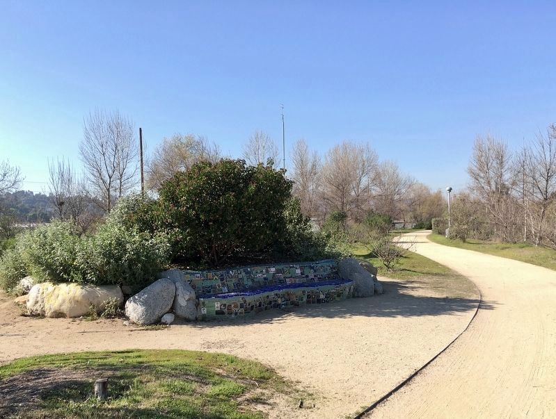 Rio de Los Angeles State Park and Marker image. Click for full size.