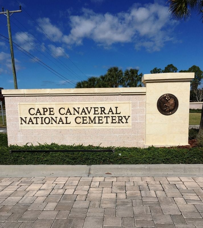 Cape Canaveral National Cemetery image. Click for full size.