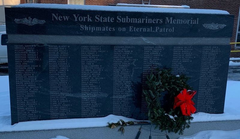 New Yorker Submariners Memorial image. Click for full size.