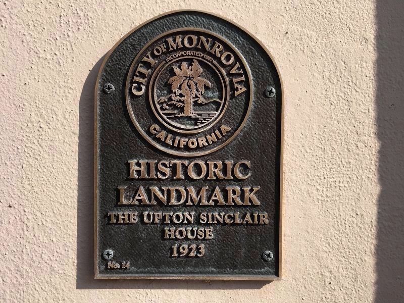 City of Monrovia Historic Landmark No. 14 image. Click for full size.