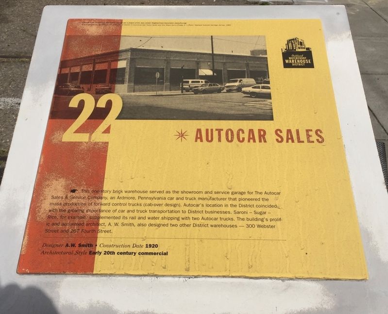 Autocar Sales Marker image. Click for full size.