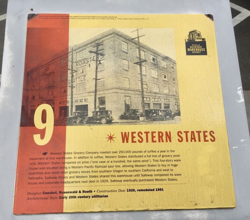 Western States Marker image. Click for full size.