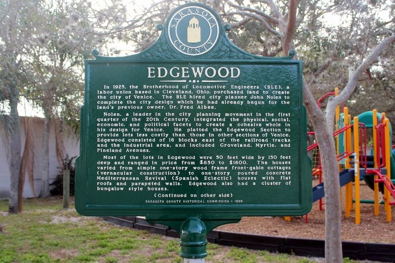 Edgewood Marker Side 1 image. Click for full size.