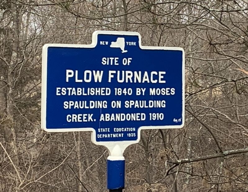 Plow Furnace Marker image. Click for full size.