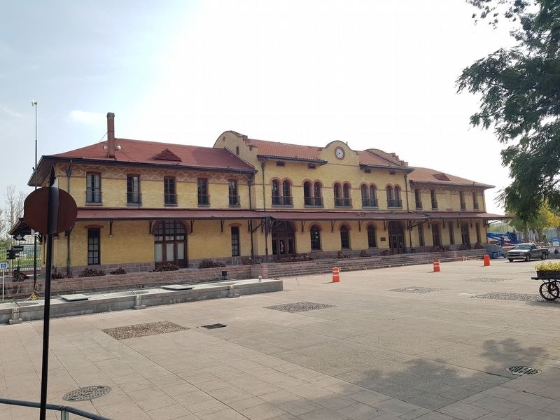 The Aguascalientes Railroad Depot image. Click for full size.