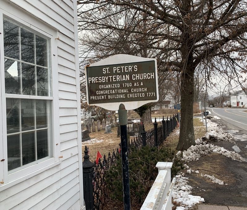 St Peter’s Presbyterian Church Marker image. Click for full size.