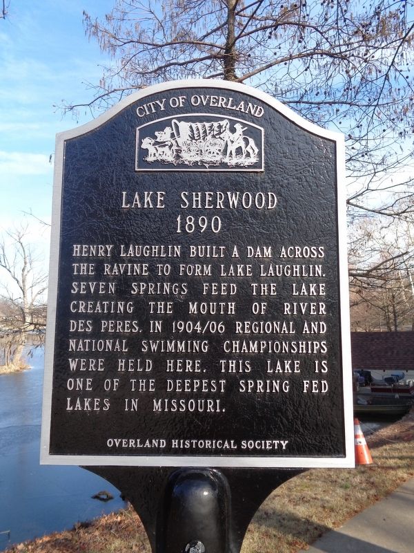 Lake Sherwood Marker image. Click for full size.