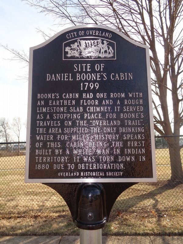 Site of Daniel Boone's Cabin Marker image. Click for full size.
