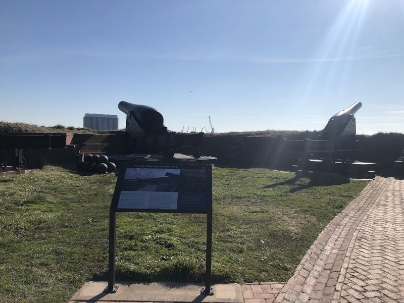 You Can Help Save Fort McHenry Marker image. Click for full size.