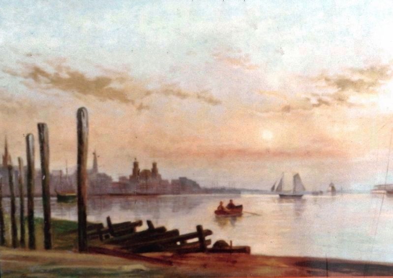 Marker detail: Saint John Skyline (1899) image. Click for full size.