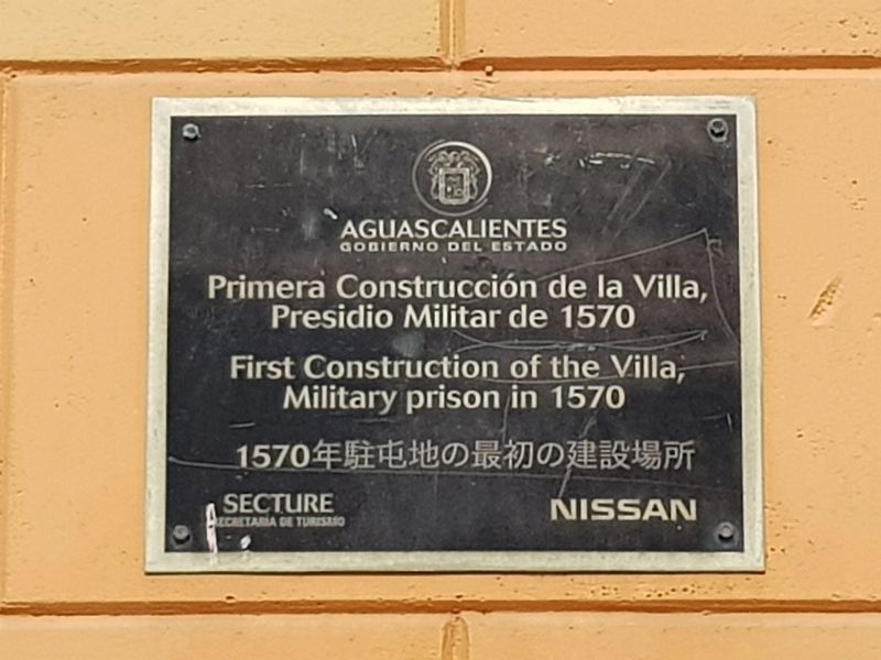 First Construction of the Villa of Aguascalientes Marker image. Click for full size.