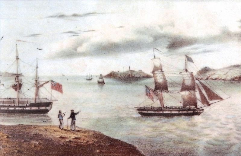 Marker detail: Partridge Island and the Harbour image. Click for full size.