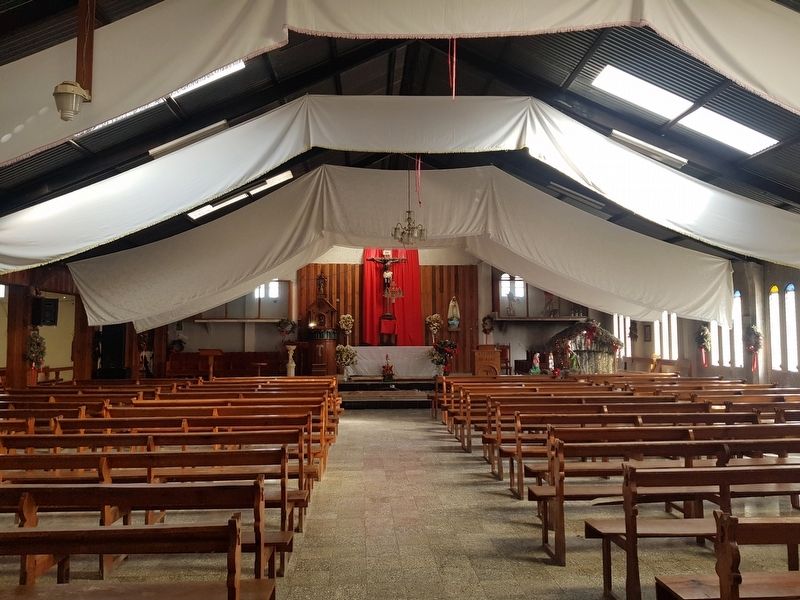 An interior view of the Catholic Church of Sibinal image. Click for full size.