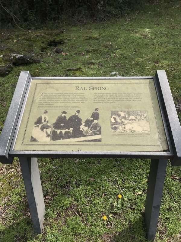 Ral Springs Marker image. Click for full size.