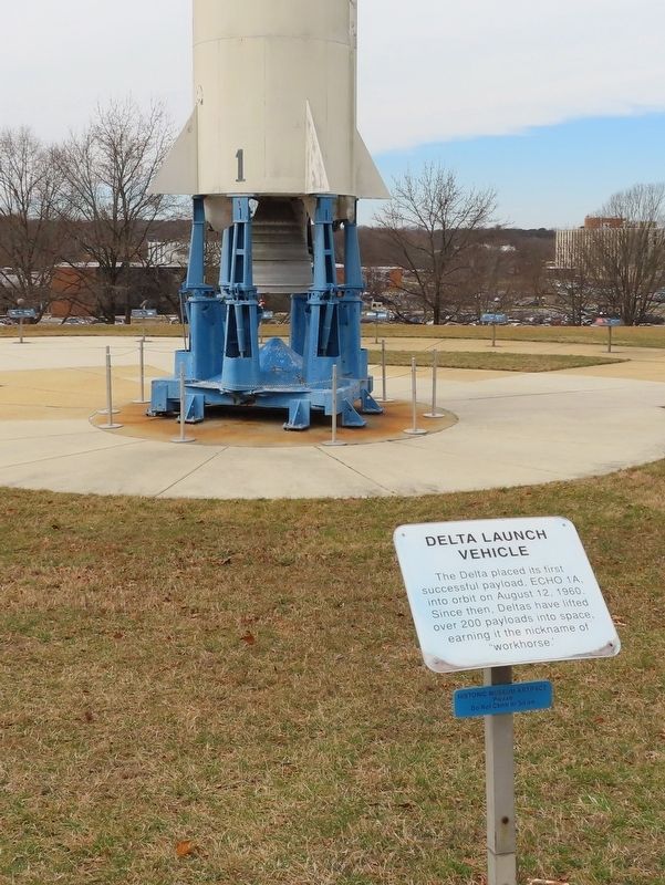 Delta Launch Vehicle Marker image. Click for full size.