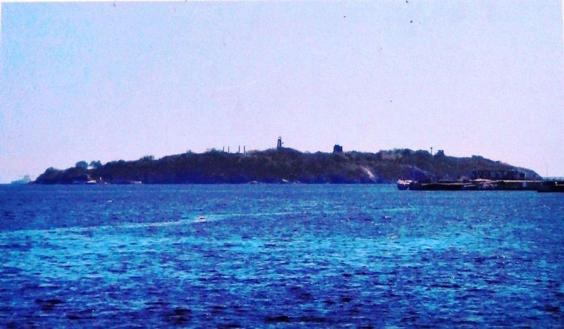 Marker detail: Partridge Island<br>(<i>north side view</i>) image. Click for full size.