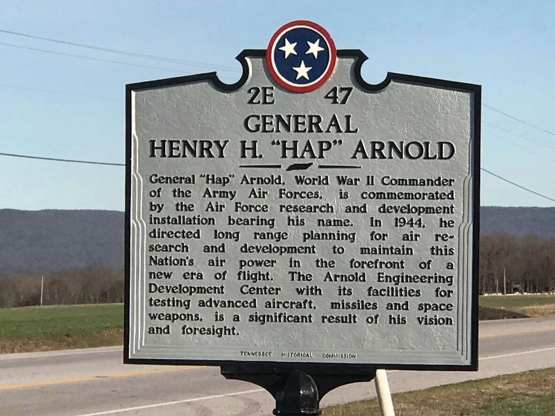 General Henry H. "Hap" Arnold Marker image. Click for full size.