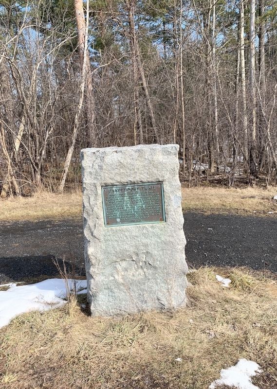Gansevoort Trail Marker image. Click for full size.
