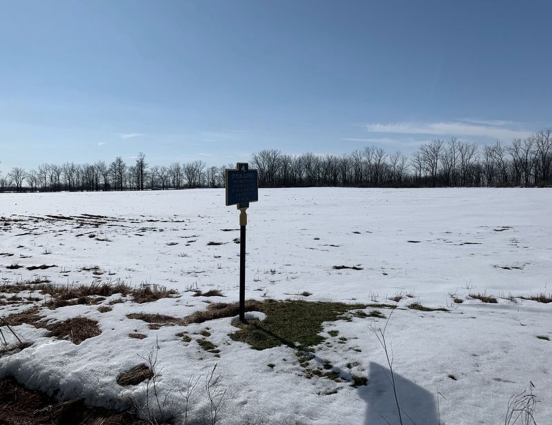 Gypsum Quarries Marker. Click for full size. Gypsum Quarries Marker image. Click for full size.