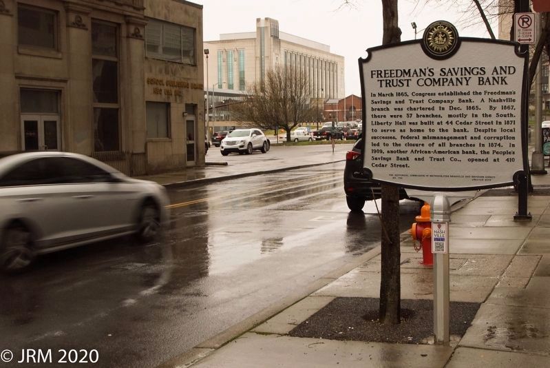 Freedman's Savings and Trust / Duncan Hotel Marker. Click for full size. Freedman's Savings and Trust / Duncan Hotel Marker image. Click for full size.
