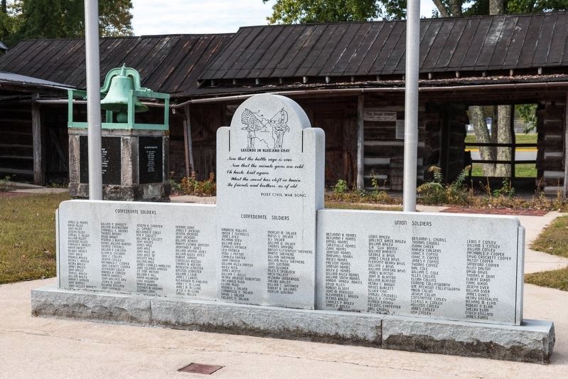 Legends in Blue and Gray Memorial image. Click for full size.