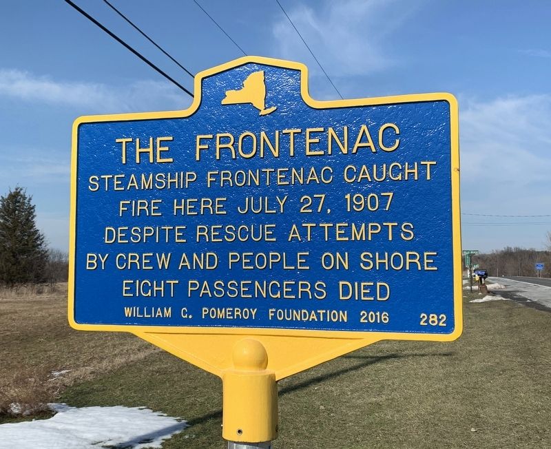 The Frontenac Marker image. Click for full size.