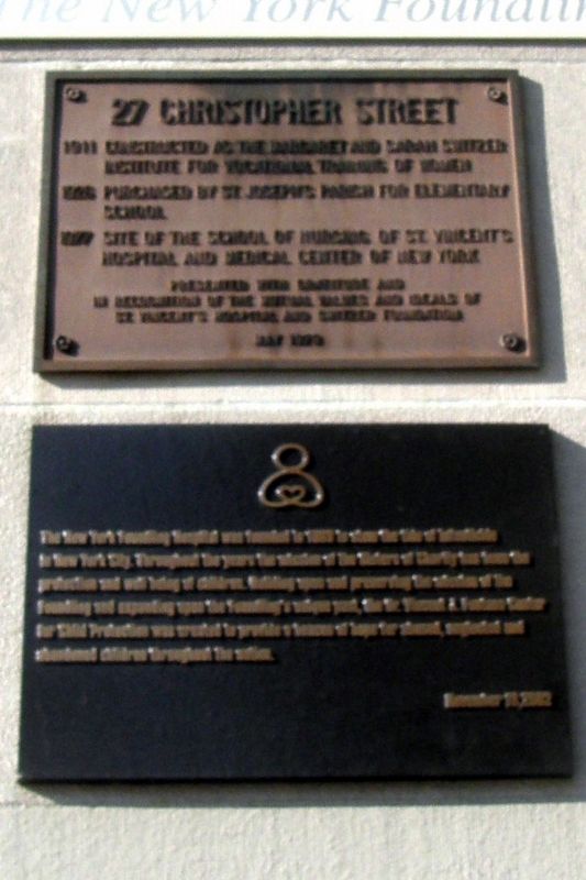 Dr. Vincent J. Fontana Center for Child Protection Marker image. Click for full size.