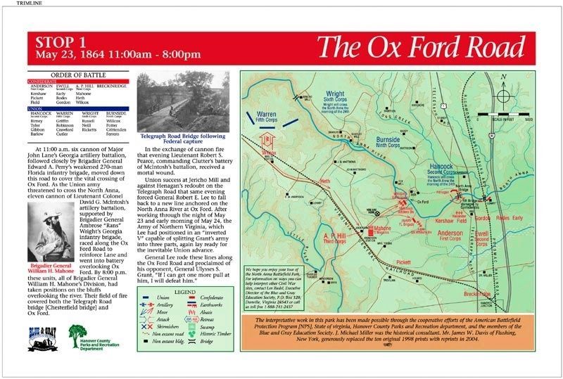 The Ox Ford Road Marker image. Click for full size.