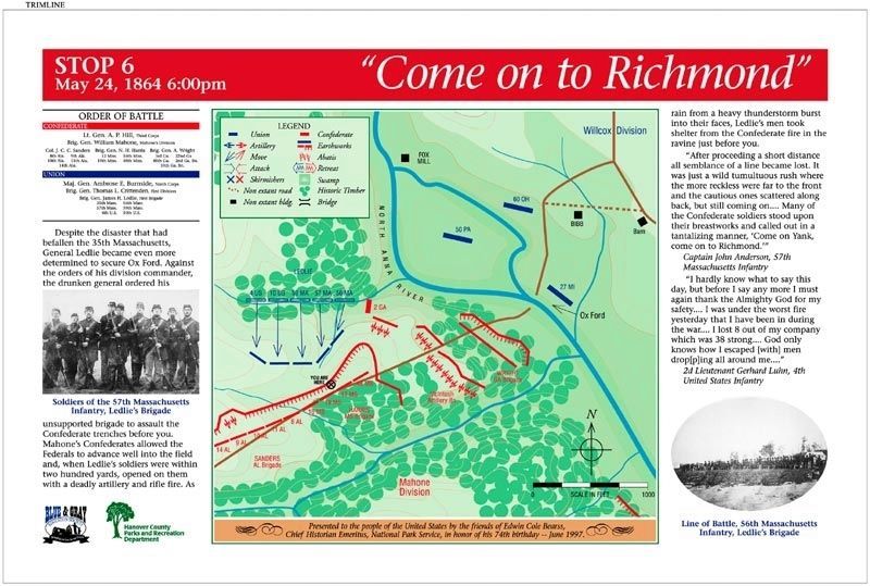 "Come on to Richmond" Marker. Click for full size. "Come on to Richmond" Marker image. Click for full size.