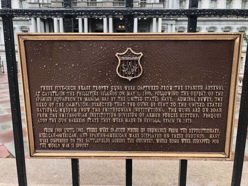 These Five-Inch Brass Trophy Guns Marker. Click for full size. These Five-Inch Brass Trophy Guns Marker image. Click for full size.