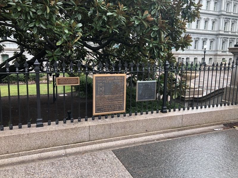 Executive Office Building Marker. Click for full size. Executive Office Building Marker image. Click for full size.
