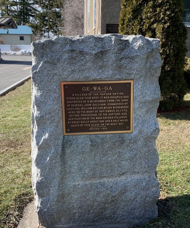 Ge-Wa-Ga Marker image. Click for full size.