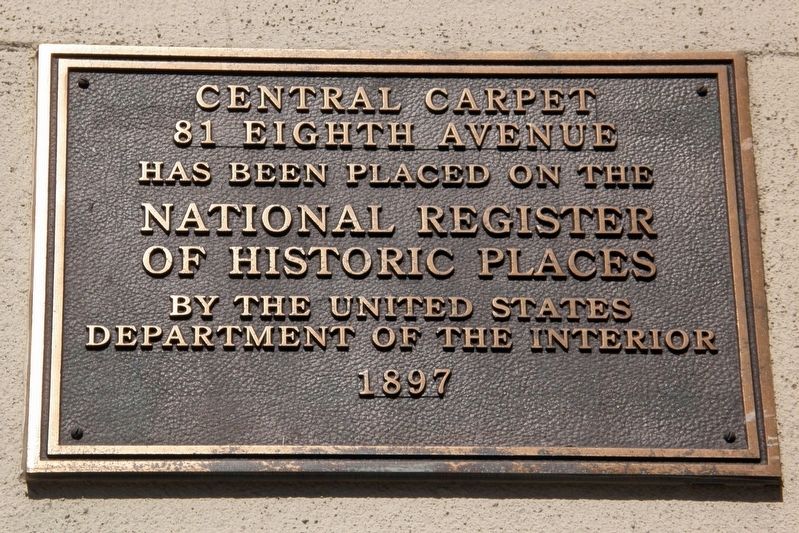 81 Eighth Avenue Marker image. Click for full size.
