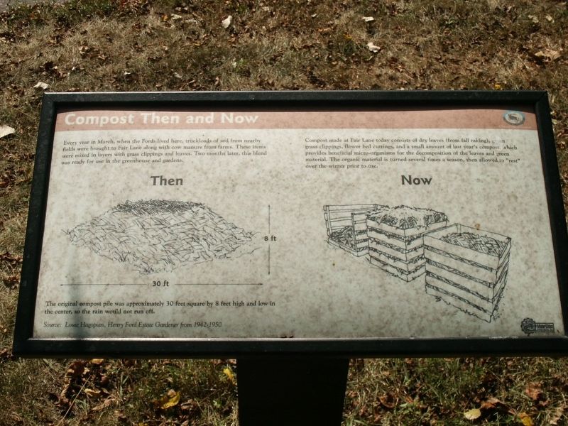 Compost Then and Now Marker image. Click for full size.