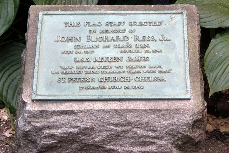 John Richard Ress, Jr. Marker. Click for full size. John Richard Ress, Jr. Marker image. Click for full size.