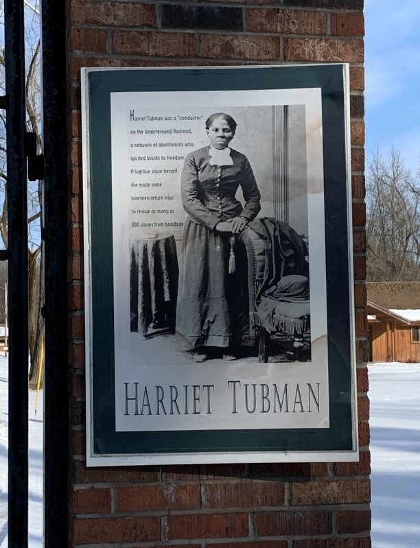 Harriet Tubman Marker. Click for full size. Harriet Tubman Marker image. Click for full size.