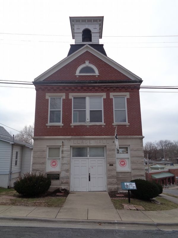 Village Hall & Firehouse image. Click for full size.